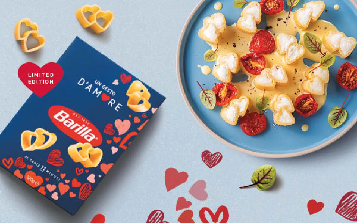 Barilla Pasta Love: Skuhaj ljubezen v obliki srca