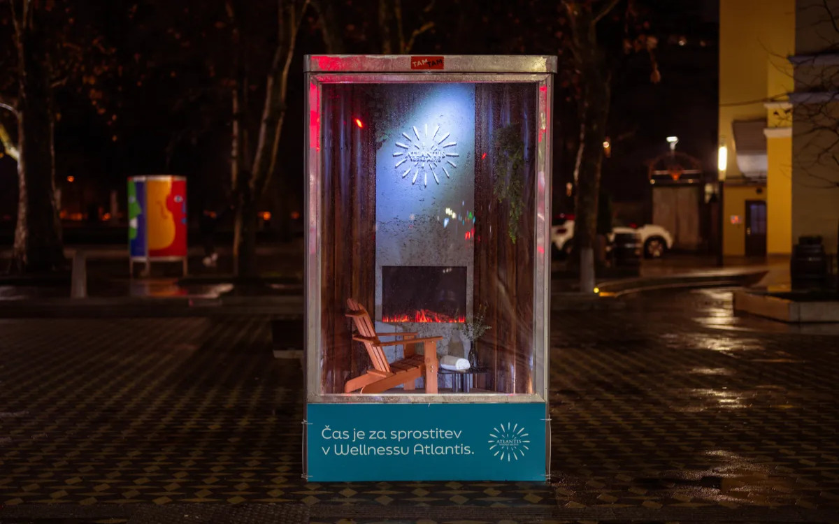 Opazili smo: Oaza sprostitve na mestnem plakatu