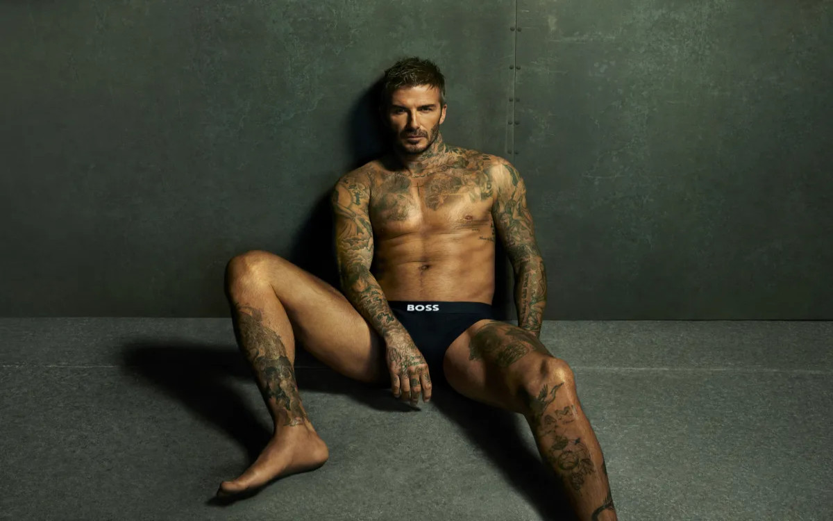 David Beckham: »Nisem še prestar za poziranje v spodnjem perilu«