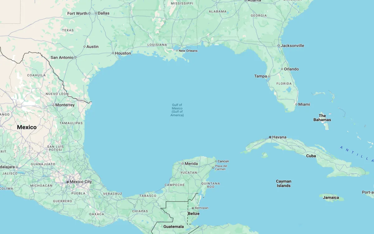 Google Maps zdaj prikazuje »Ameriški zaliv«