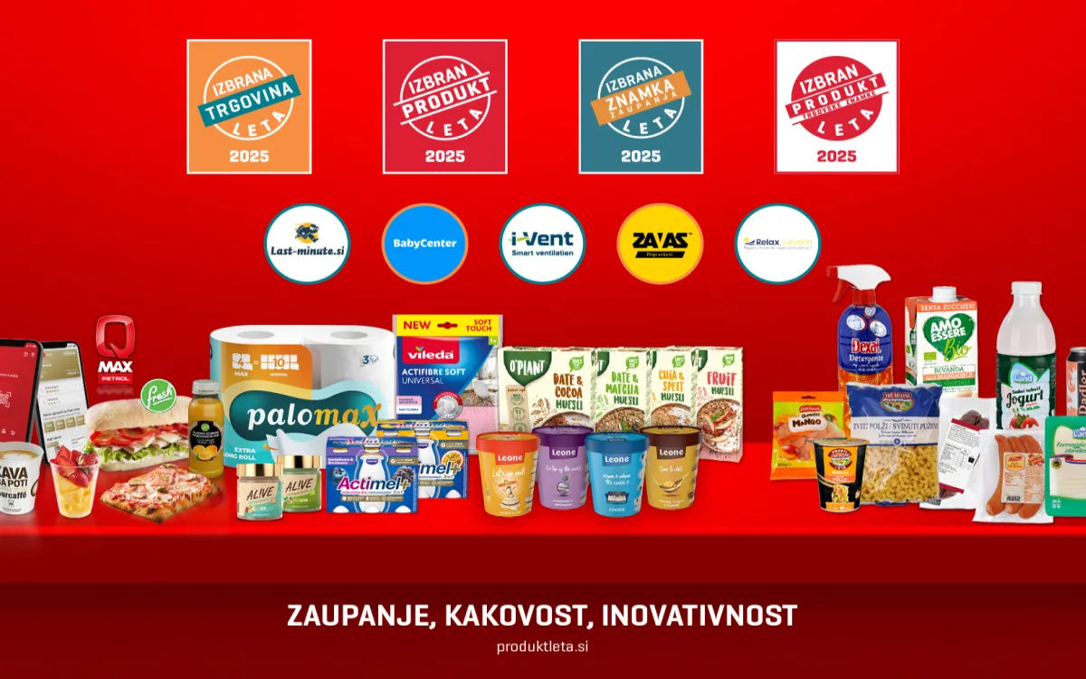 Najboljši izdelki, znamke in trgovine po izboru kupcev