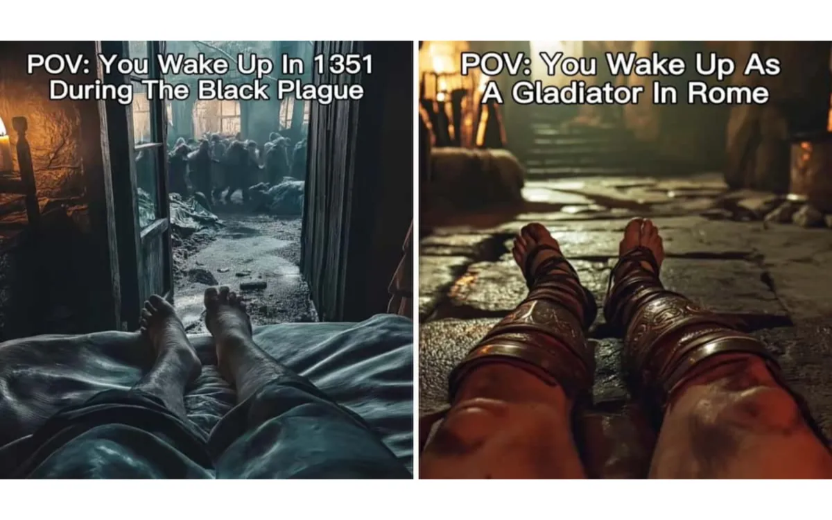 POV: Zbudiš se na Titaniku, v Černobilu ali v srednjem veku