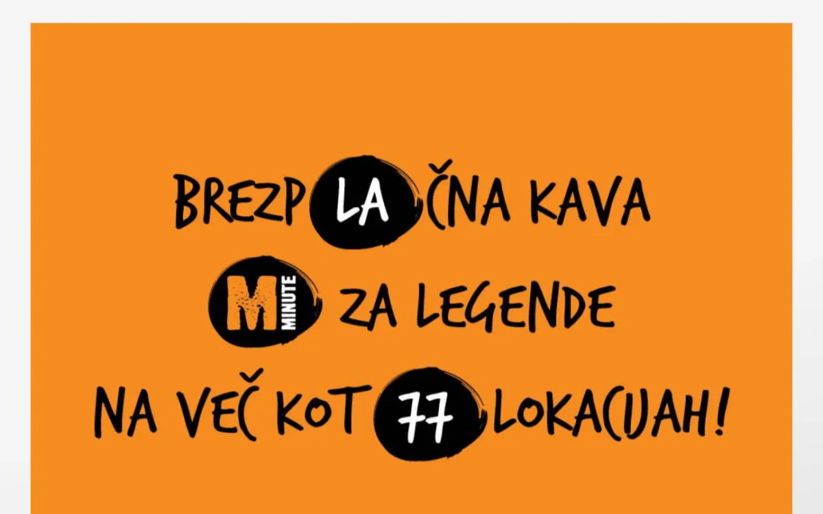 Mercatorjeva brezplačna kava za Dončićeve podpornike