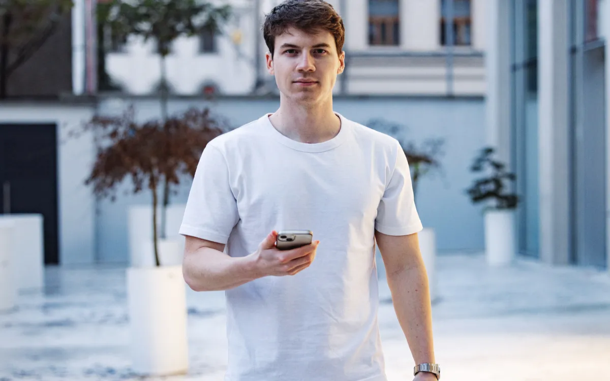 Vito Sedej v spodnjicah Calvin Klein