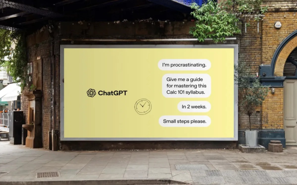 OpenAI s prvo oglaševalsko akcijo