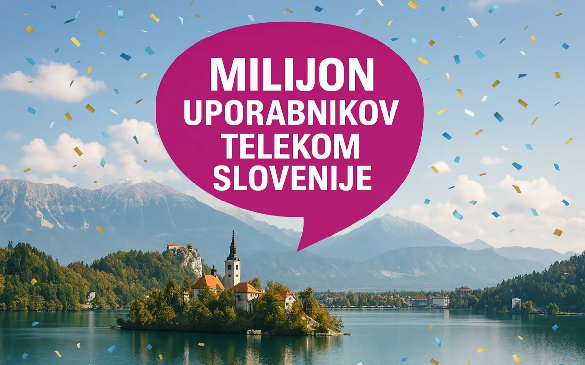 Telekom Slovenije presegel milijon mobilnih uporabnikov