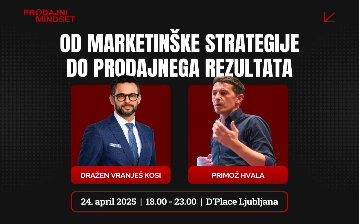 Prodajni Mindset: Od marketinške strategije do prodajnega rezultata