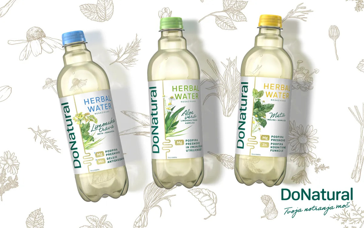 Herbalne vode kot odgovor na zahteve sodobnih potrošnikov