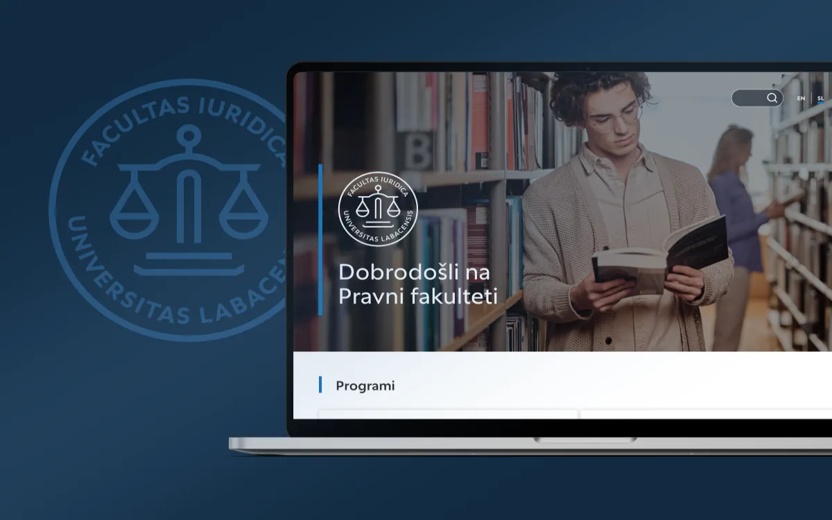 Opazili smo: Ljubljanska Pravna fakulteta s prenovljeno podobo in spletnim mestom