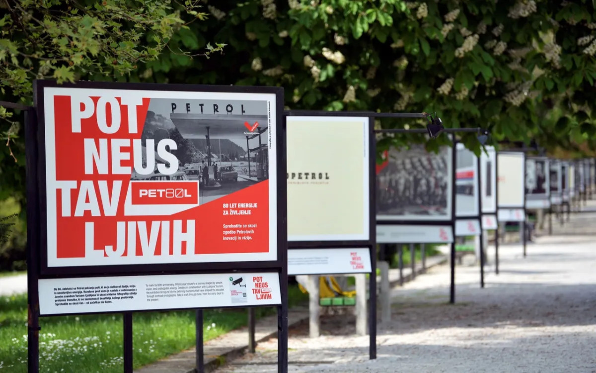 V Tivoliju na ogled Petrolova razstava »Pot neustavljivih« 
