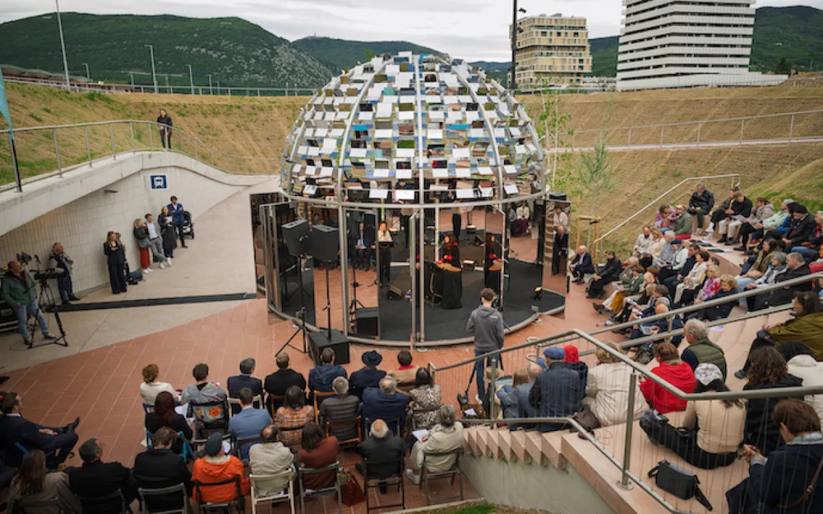 Otvoritev kupole Ingeborg Bachmann povezala evropsko prestolnico kulture in avstrijsko Koroško