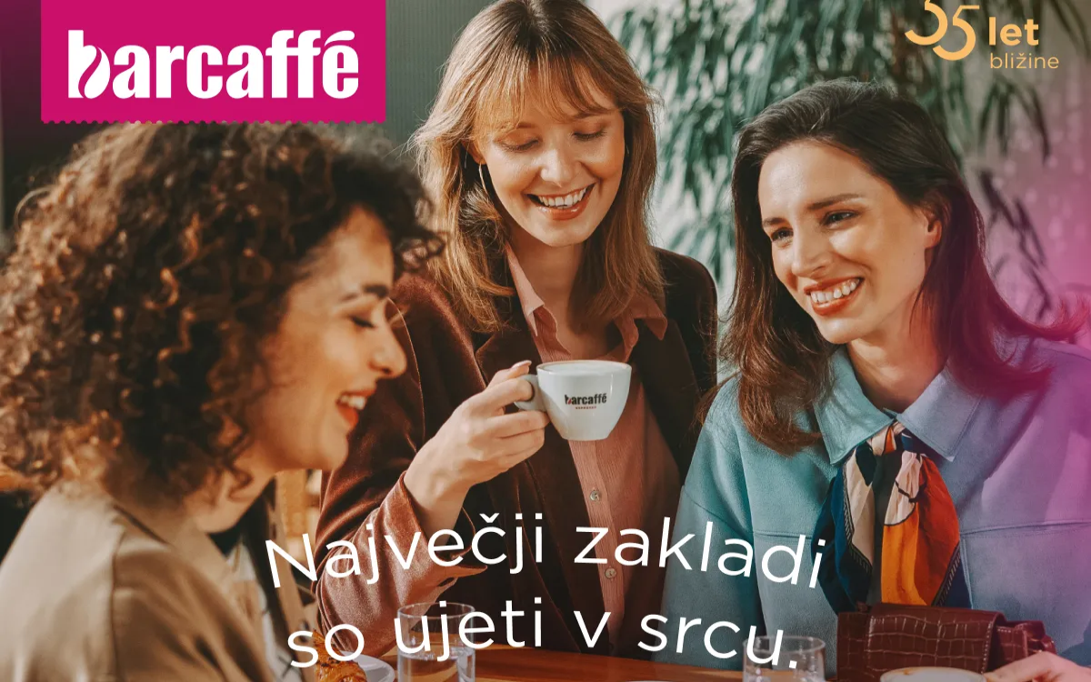 Opazili smo: Barcaffè ob 55. obletnici vabi k zbliževanju ob kavi