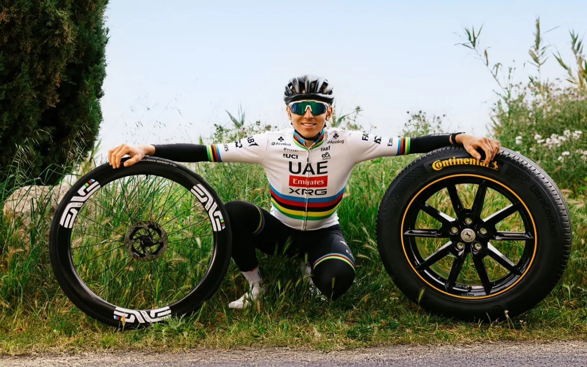 Tadej Pogačar je postal globalni ambasador znamke Continental