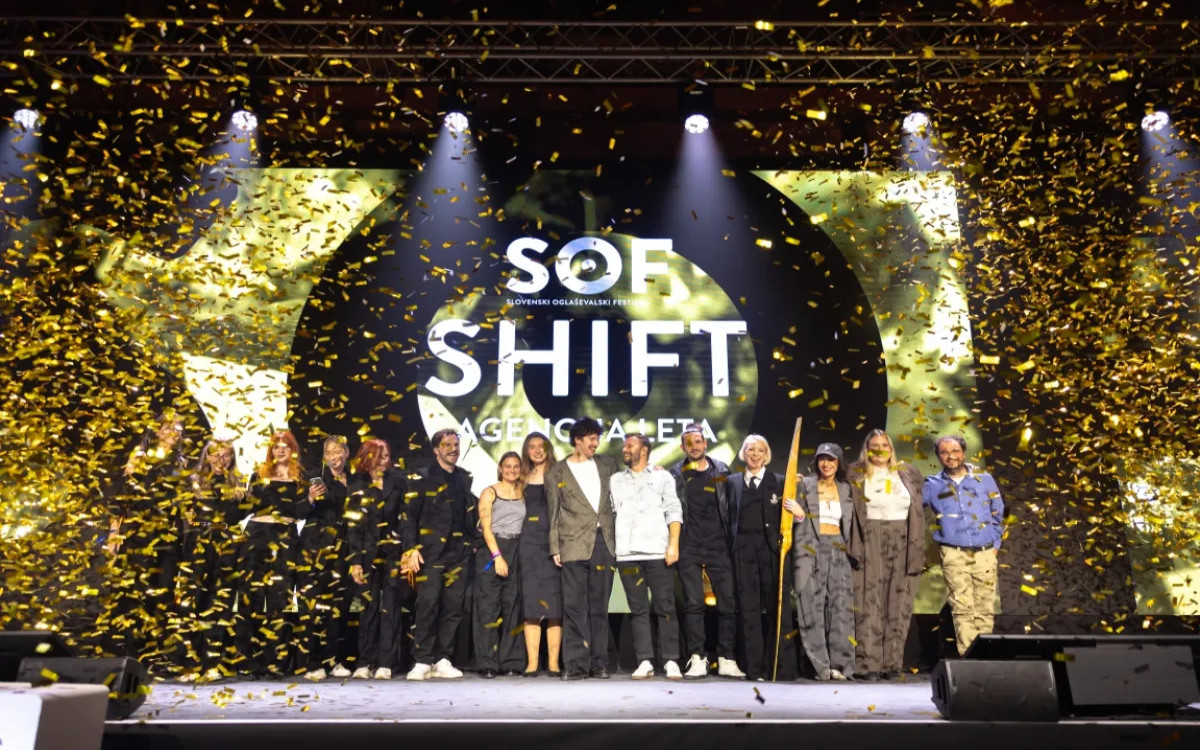 34. SOF: SHIFT is the Agency of the Year and Mastercard Slovenia is the Brand of the Year