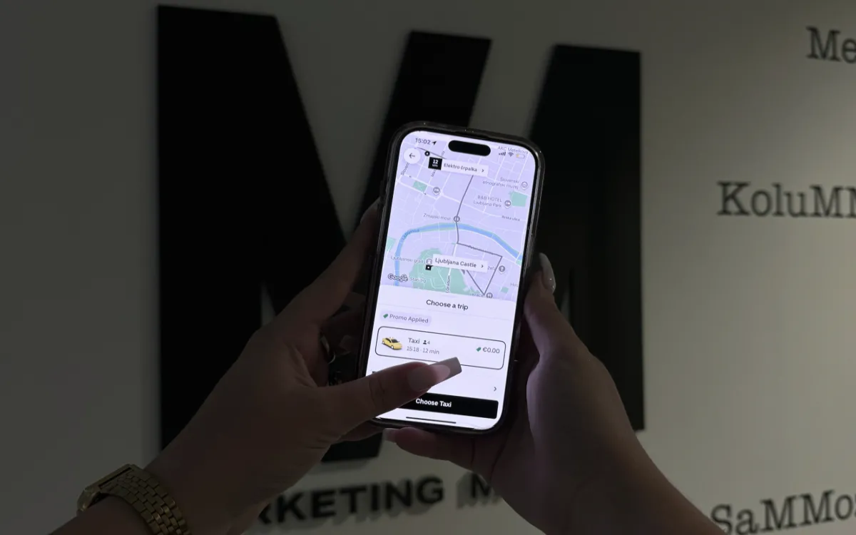 Med prvimi smo se zapeljali z Uberjem