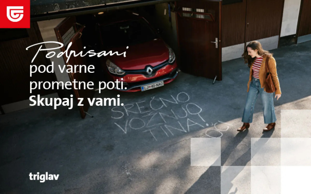 Podpisani pod varne prometne poti. Skupaj z vami.