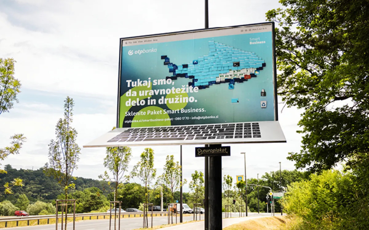 Uravnoteženi posli z OTP banko na namizju