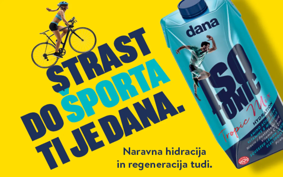 Dana Isotonic – hidracija z dodano vrednostjo