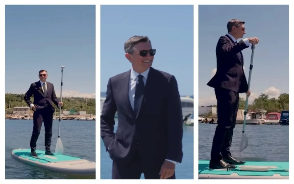 Opazili smo: Borut Pahor znova na supu