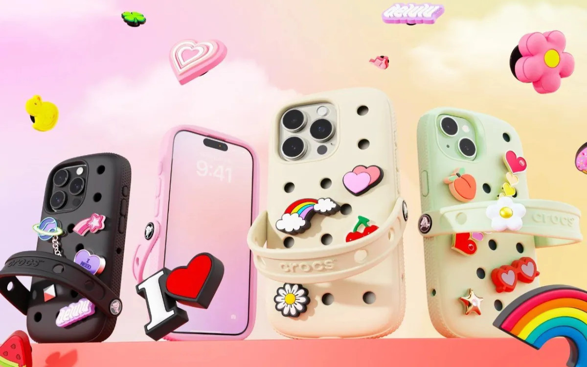 Crocsi skočili z nog na telefone