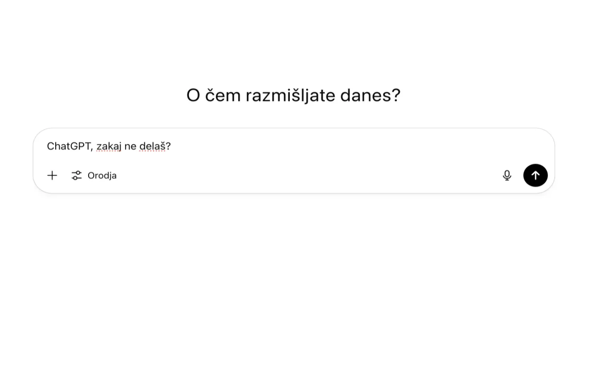 ChatGPT ne deluje: globalna motnja prizadela milijone po vsem svetu