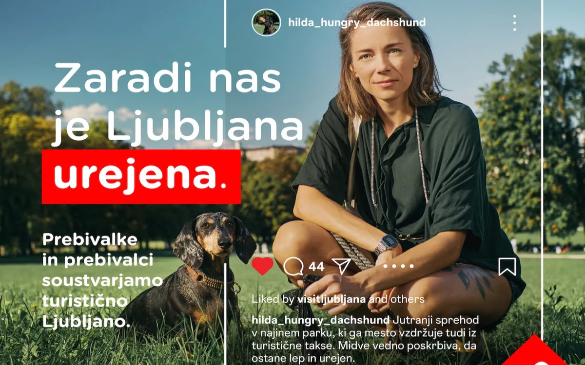 Turizem Ljubljana ozavešča o pozitivnih učinkih turizma