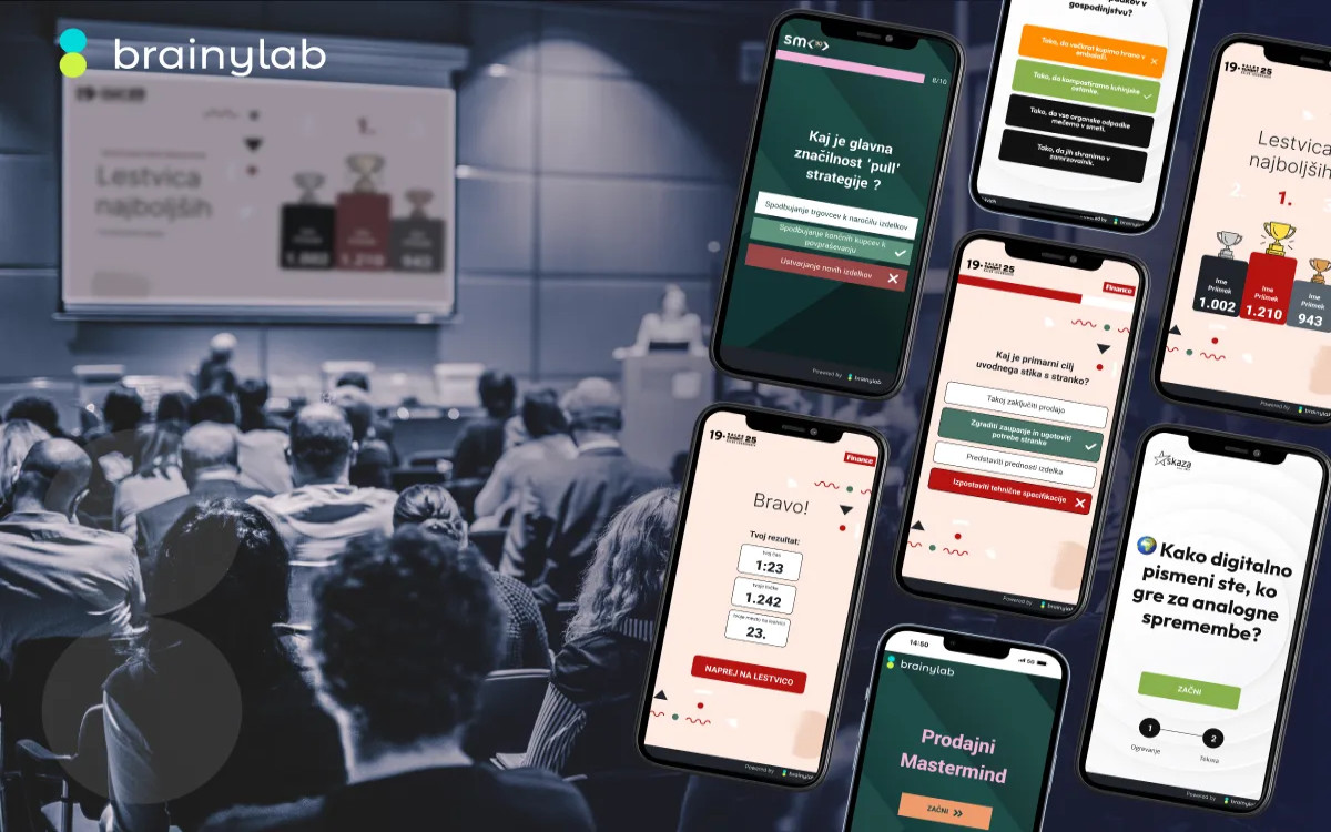 Z igrifikacijo spremenite udeležence dogodkov in webinarjev iz gledalcev v aktivne sodelujoče