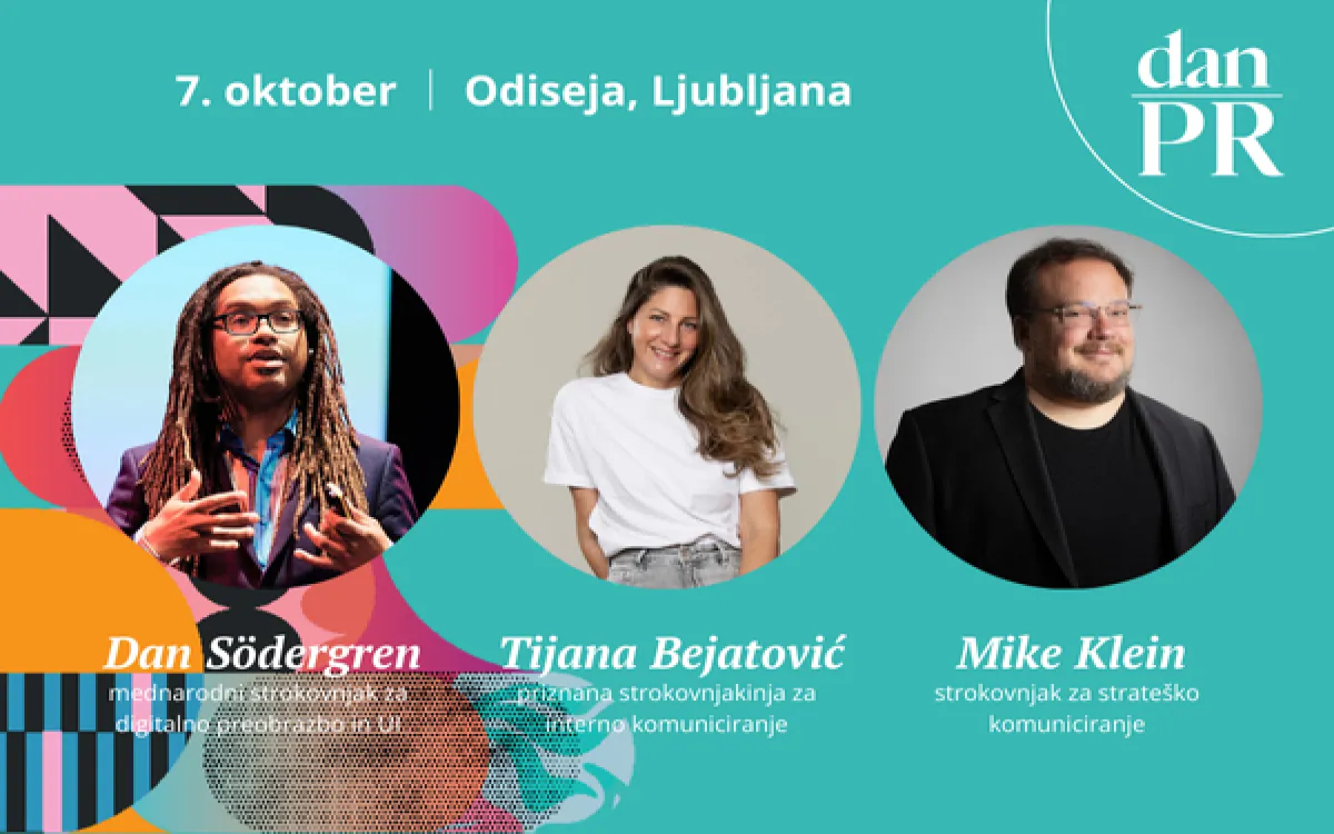 Ste pripravljeni na prihodnost komunikacij? Spoznajte govorce Dneva PR!