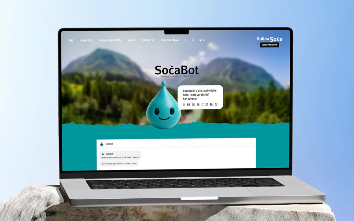 SočaBot: digitalni sogovornik v središču turistične izkušnje