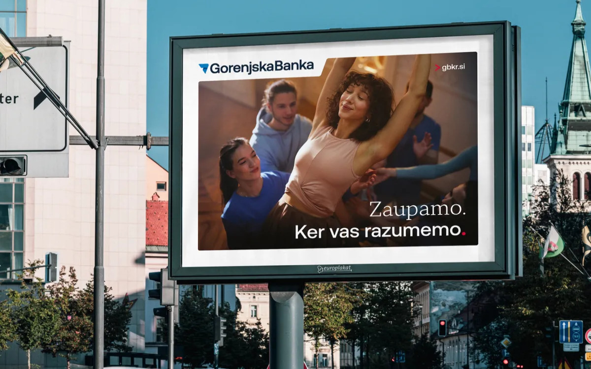 Gorenjska banka predstavlja novo vizualno podobo