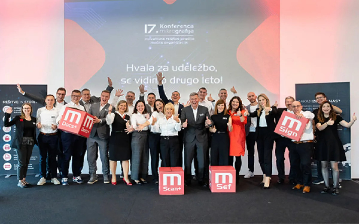 17. konferenca Mikrografije: digitalna preobrazba, ki povezuje ljudi in tehnologijo