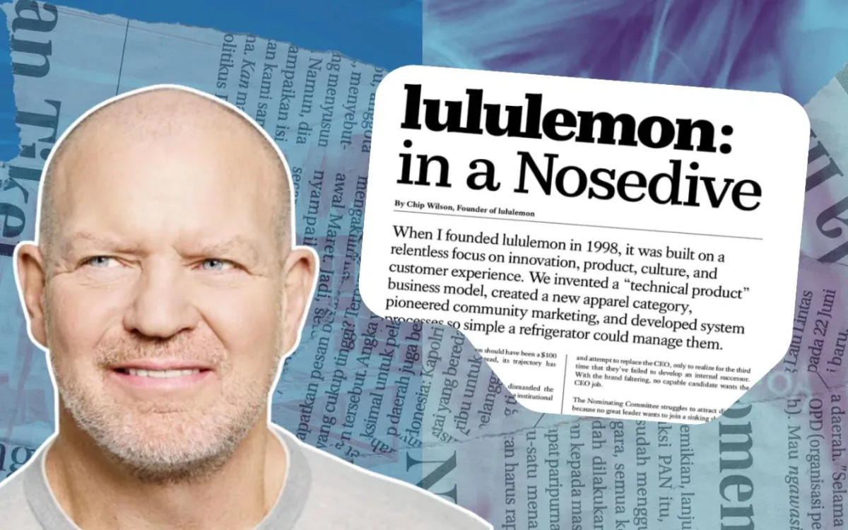 Ustanovitelj Lululemona spljuval svoje nekdanje podjetje