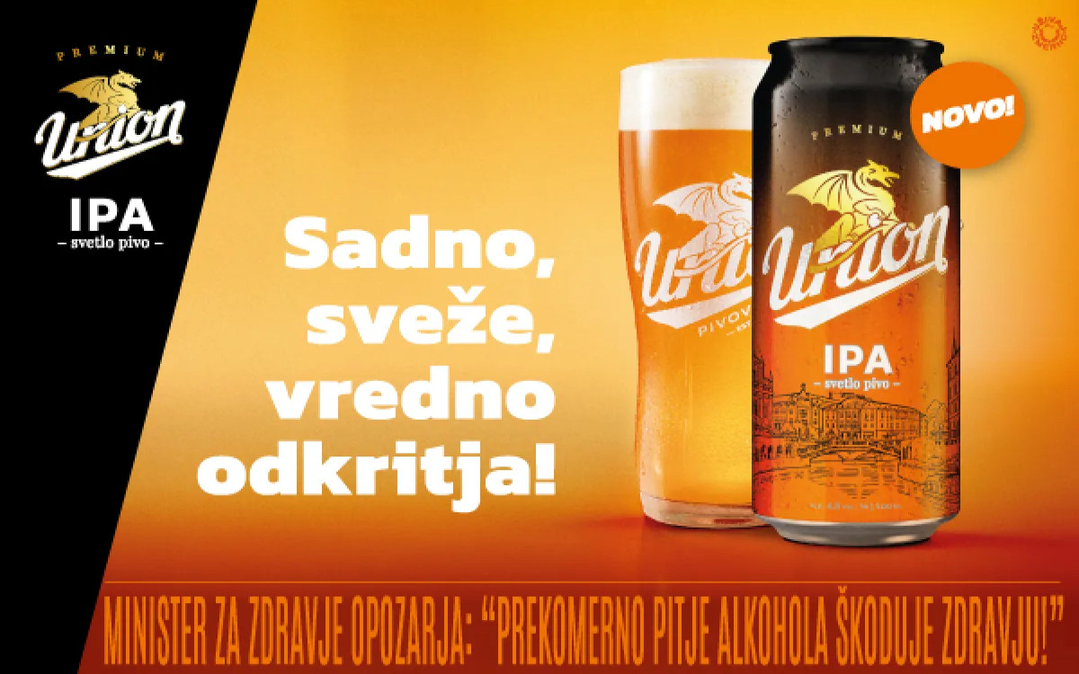 Union IPA: Sadno, cvetlično, vredno odkritja