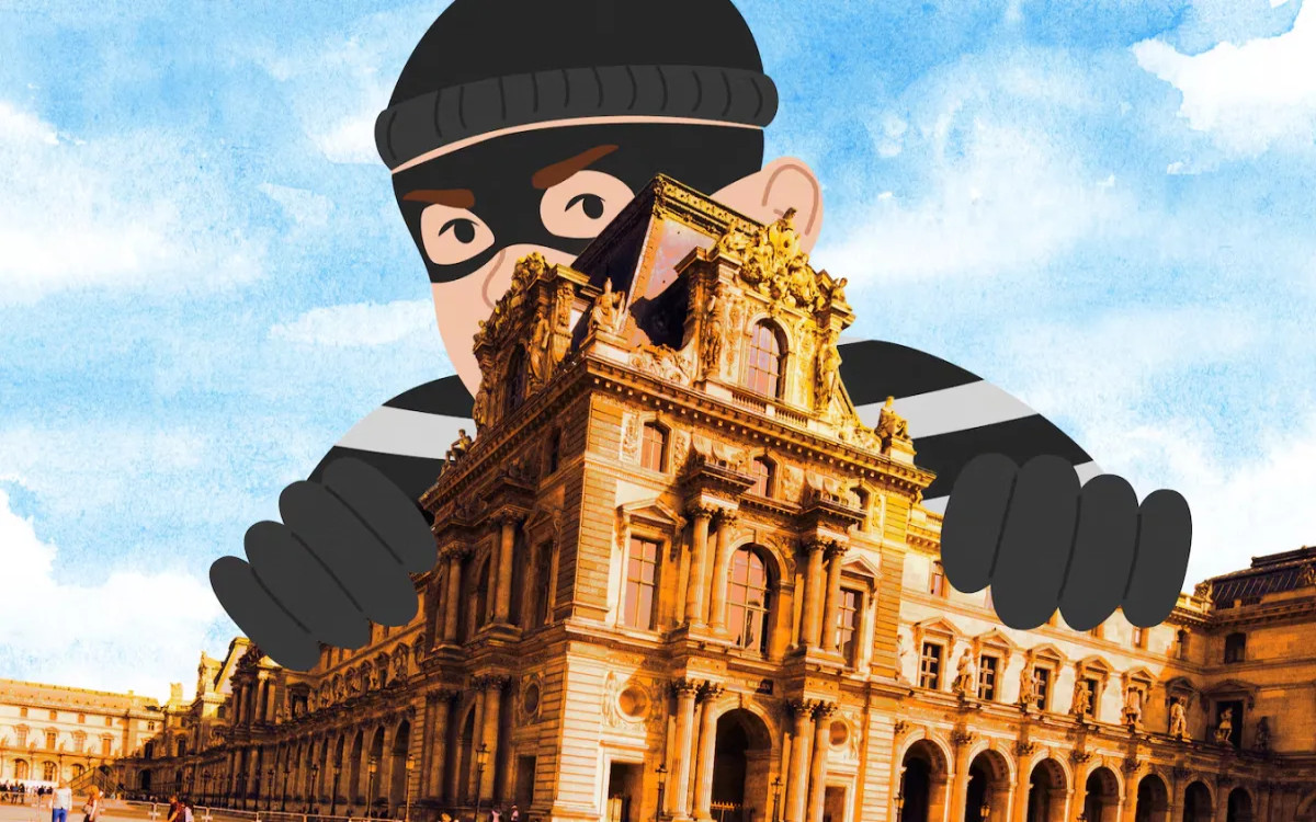 Je filmski rop Louvra morda zgolj premeten piarovski podvig?