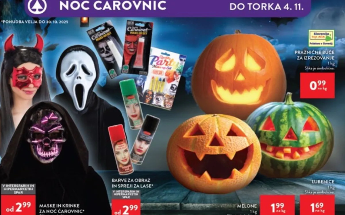 Opazili smo: Čas za rezanje buč je tu (pa ne samo buč)