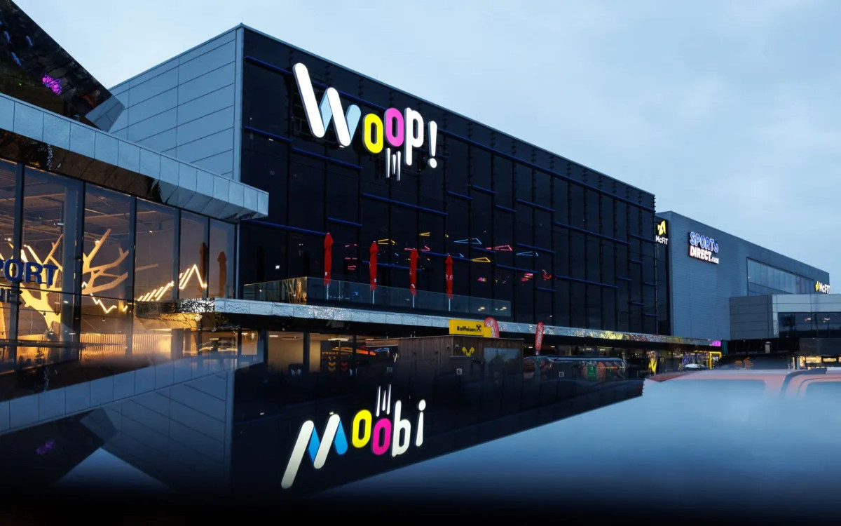 WOOP! postal mednarodna blagovna znamka