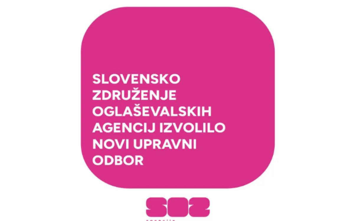 Slovensko združenje oglaševalskih agencij je izvolilo nov upravni odbor