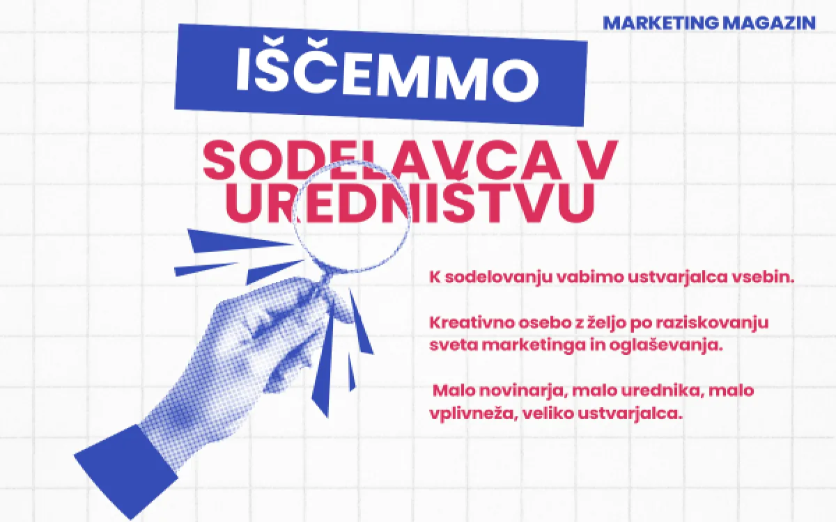 Zaposlujejo Marketing magazin, A1 Slovenija, PM TechHub in drugi