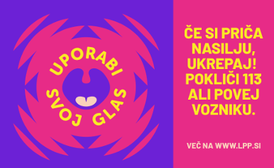 Uporabi svoj glas