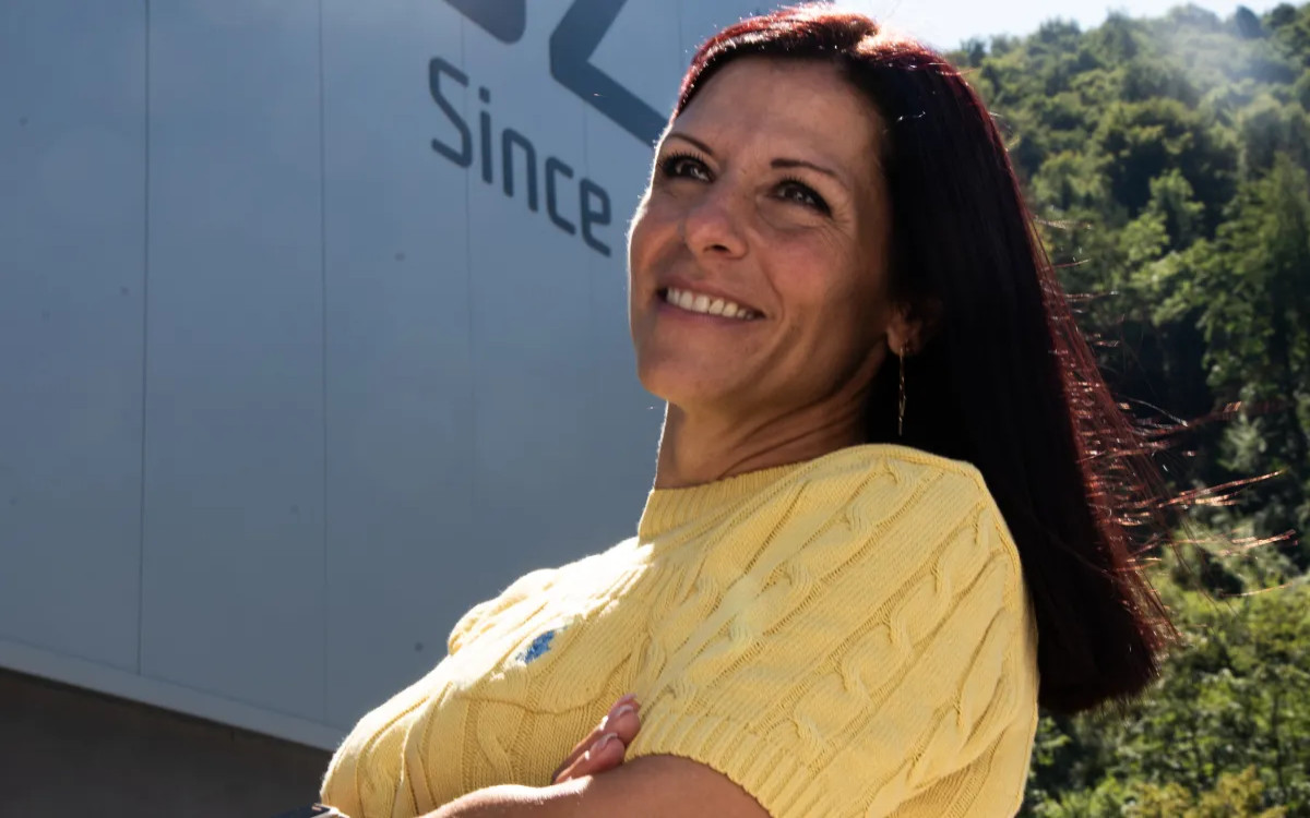 Tina Grošelj Dobrijević napredovala znotraj Skaze 