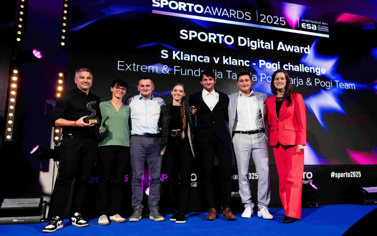 Nagrade SPORTO: Od Janje Garnbret do Tadeja Pogačarja