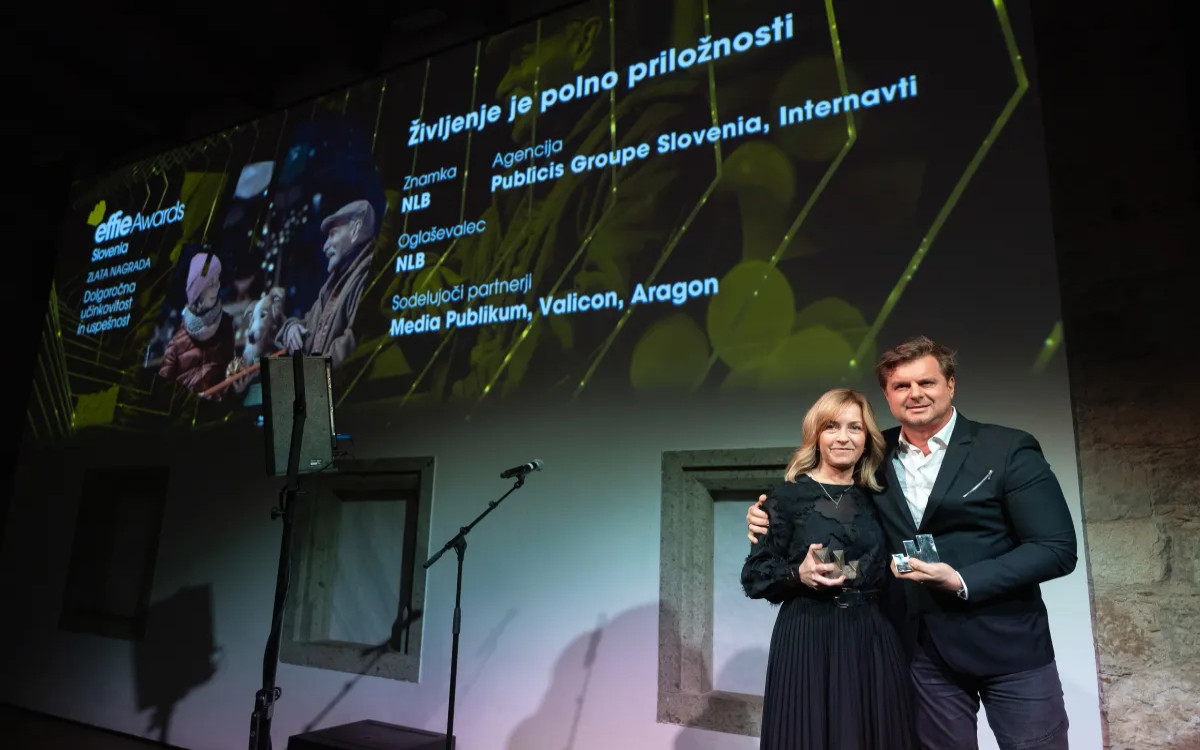 Zlati Effie 2025 za NLB: prvi v bančni industriji po kar 23 letih 