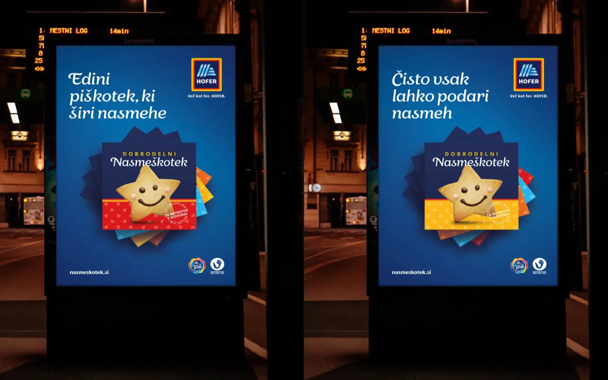 Tudi Nasmeškotek širi dobrodelnost z UI