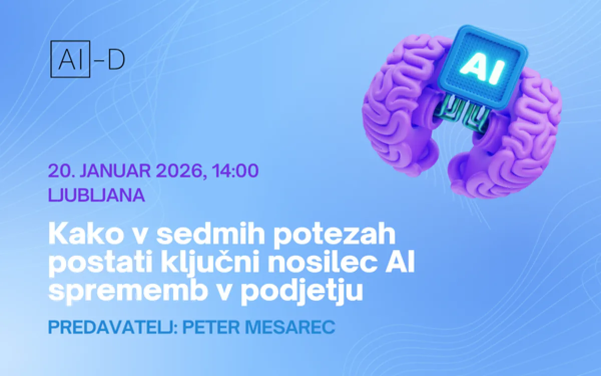 Zavod AI-D vabi na delavnico s Petrom Mesarcem
