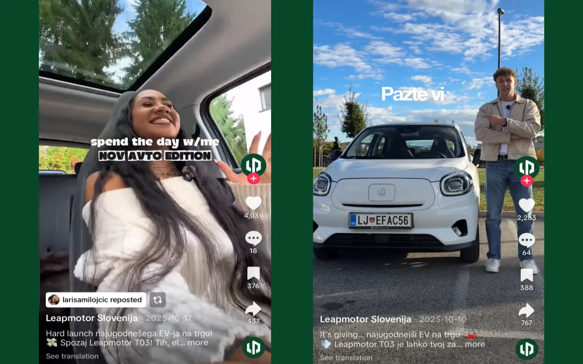 Leapmotor s premišljenim marketingom do primata