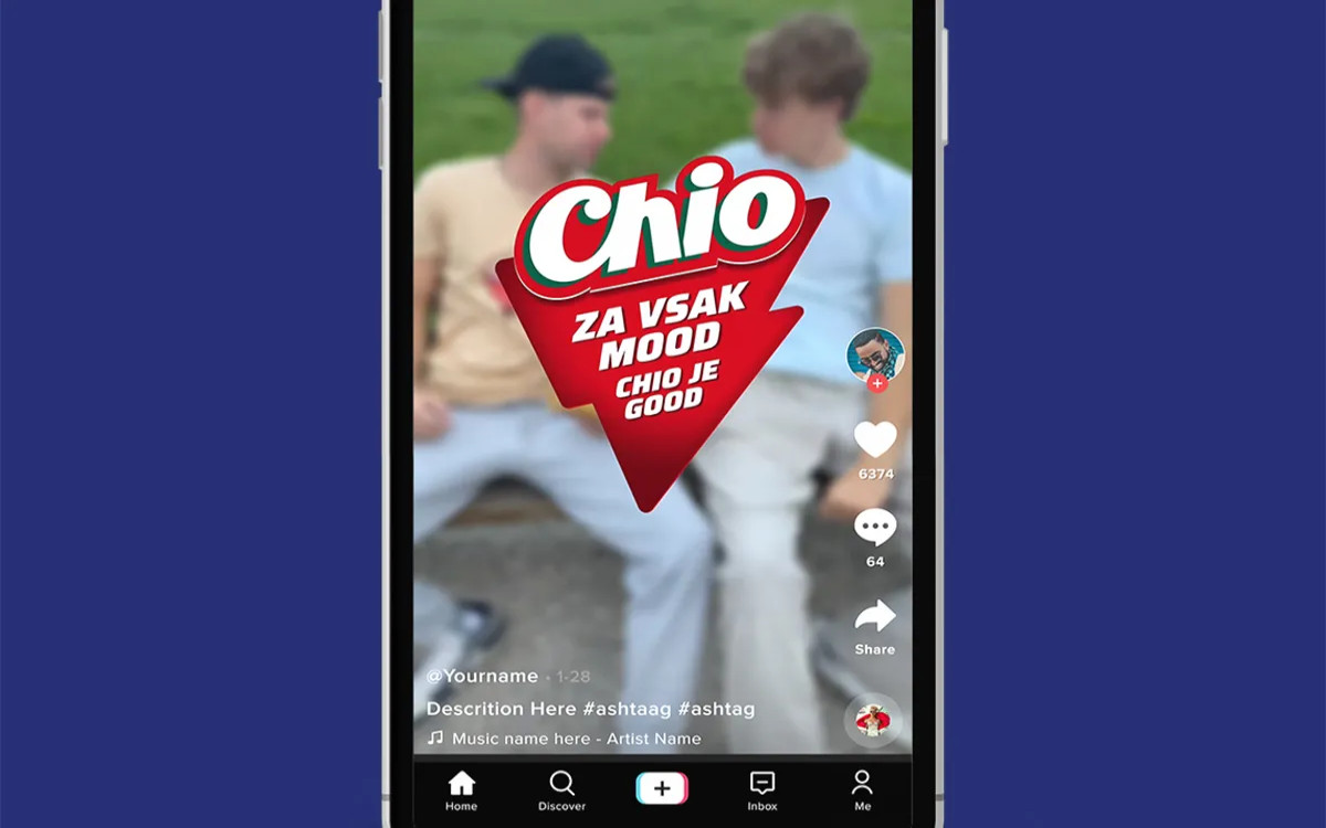 Chio na TikToku in Instagramu z rekordno rastjo