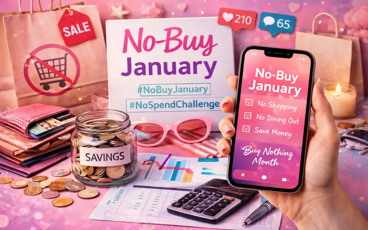 Novi marketinški trend tudi pri nas: »No-Buy January«