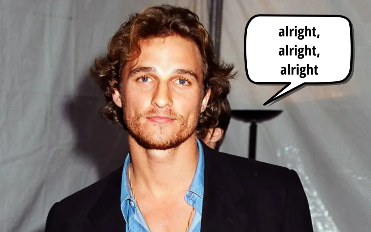 Matthew McConaughey in njegov ikonični »alright, alright, alright« sedaj varna pred AI kloniranjem