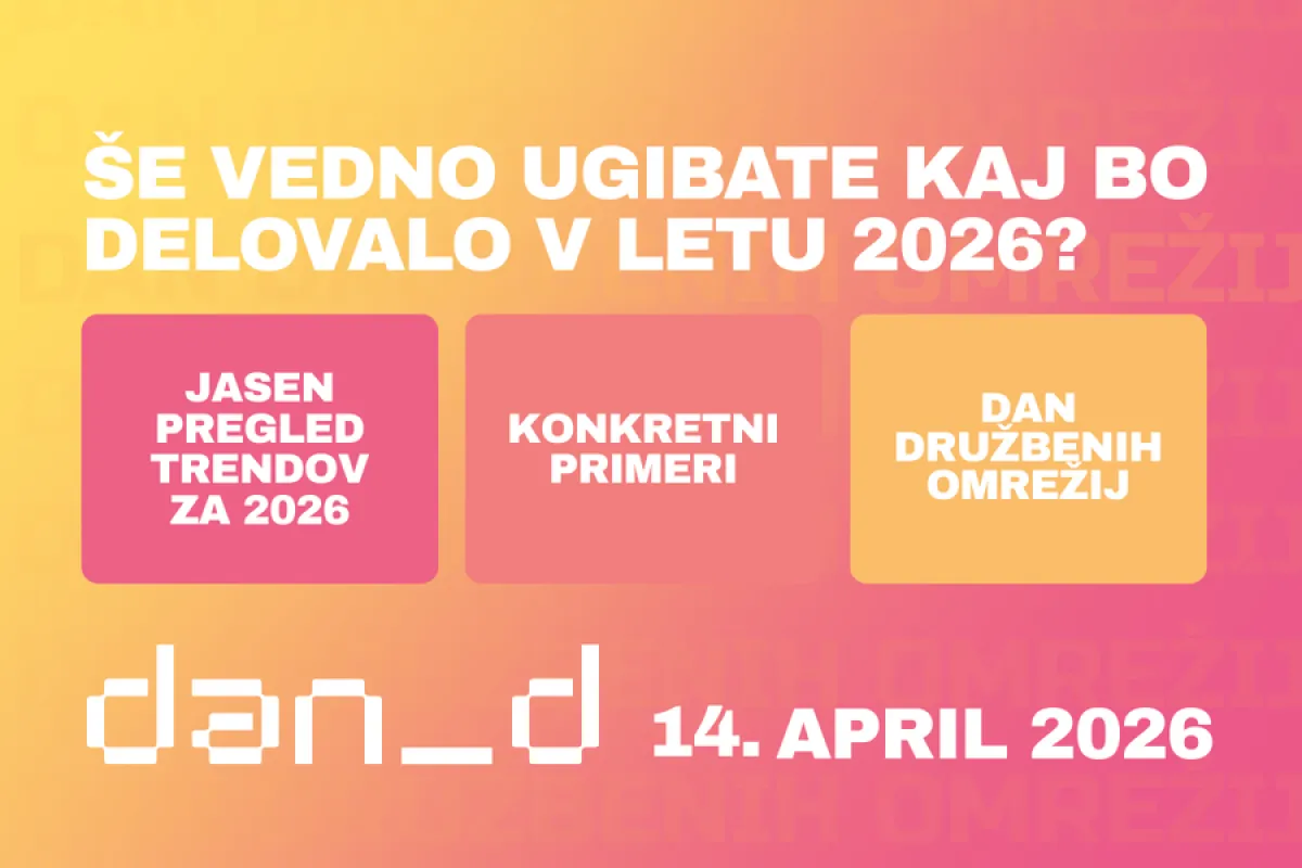 Dan_d: Dan družbenih omrežij in vplivnostnega marketinga 