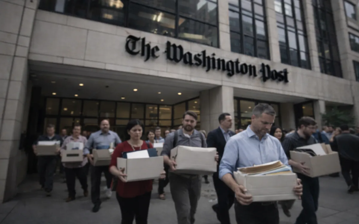 Washington Post odpustil tretjino uredništva